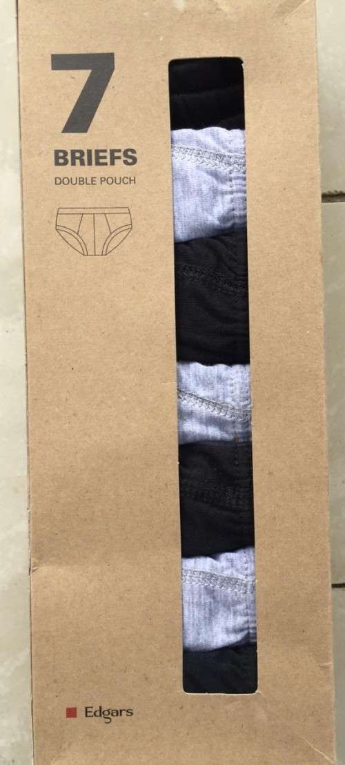 Underwear Edgars Men's Premium quality Briefs 7 Pack Now est 70 